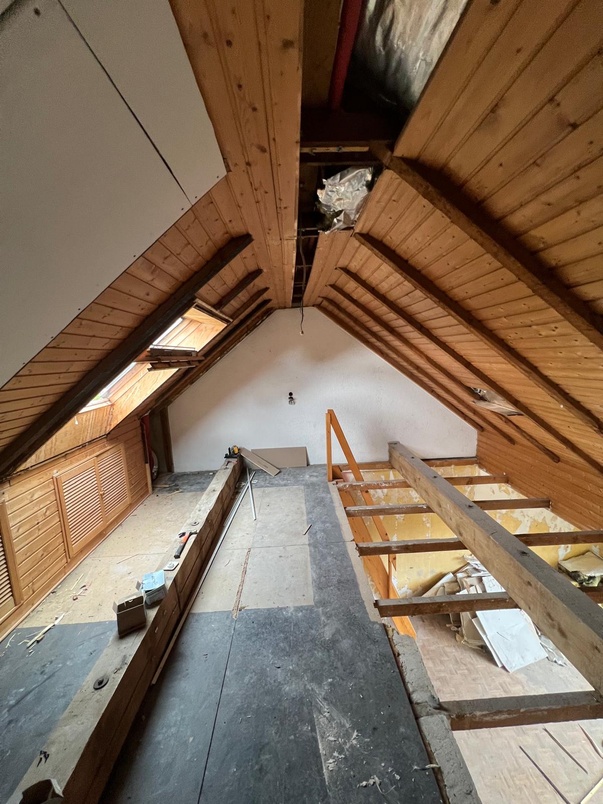 Dachboden Speicherausbau