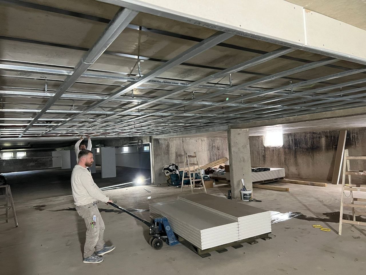 F90-Decke Tiefgarage Aachen – Projektfoto 4
